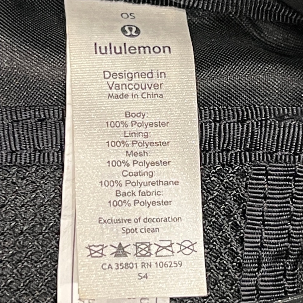 LULULEMON City Adventurer Backpack 17L Jacquard Camo Obsidian Black - Picture 12 of 13